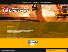 Tablet Screenshot of construyebattistella.com
